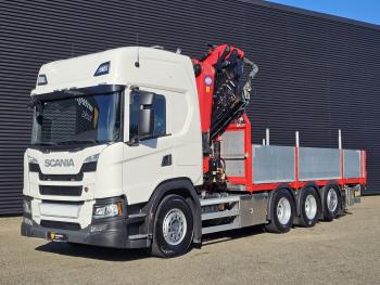 Scania G500 8x4/4 / HMF 50 tm + JIB + WINCH